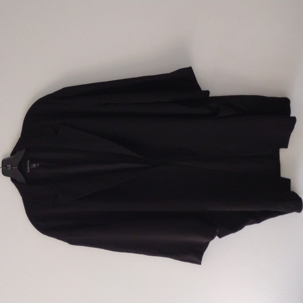 Eileen Fisher Open Silk Blazer